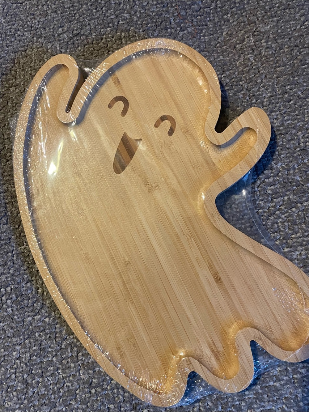 Bamboo Ghost Serving Board - Natural